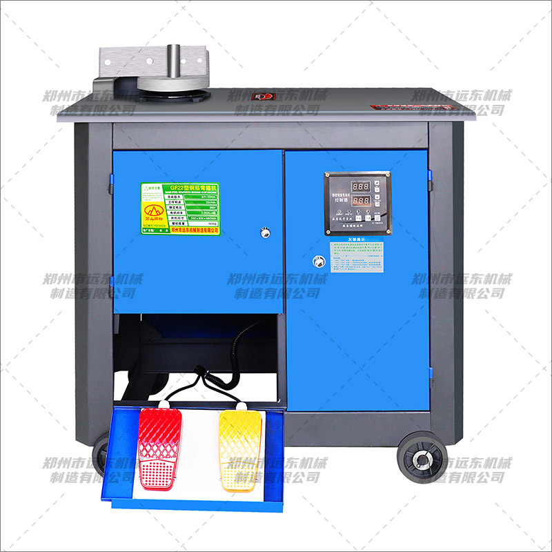 GF20型數(shù)控鋼筋彎箍機(jī)(圖1) GF20型數(shù)控鋼筋彎箍機(jī)(圖1)