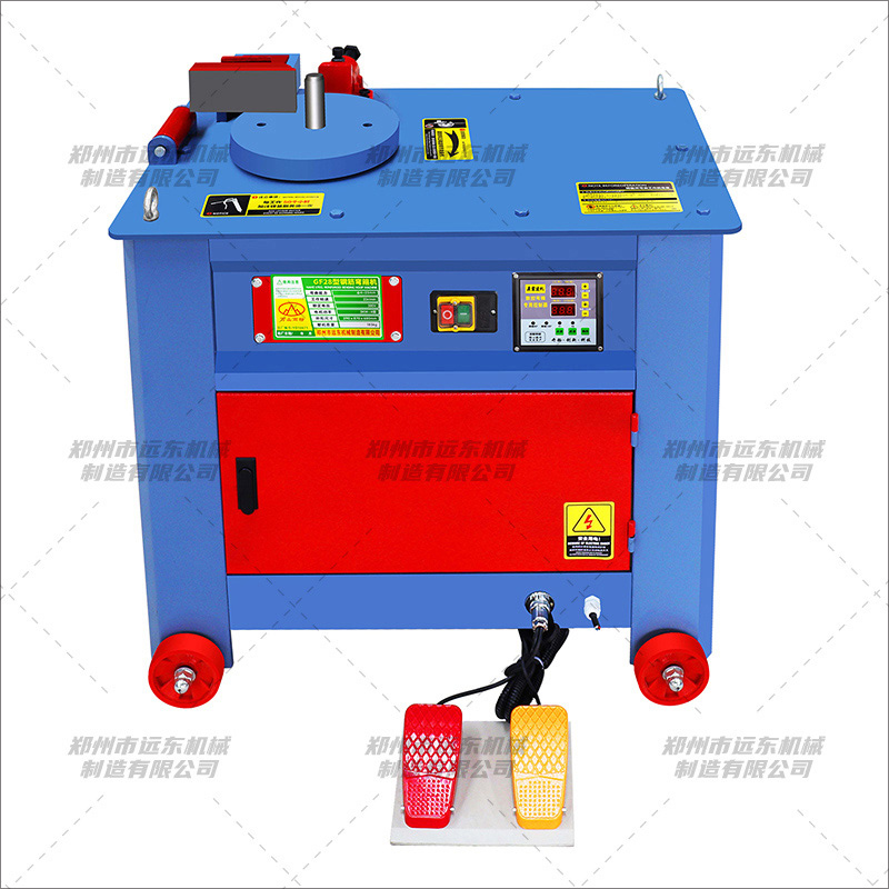 GF28型數(shù)控加重鋼筋彎箍機(jī)(圖1) GF28型數(shù)控加重鋼筋彎箍機(jī)(圖1)