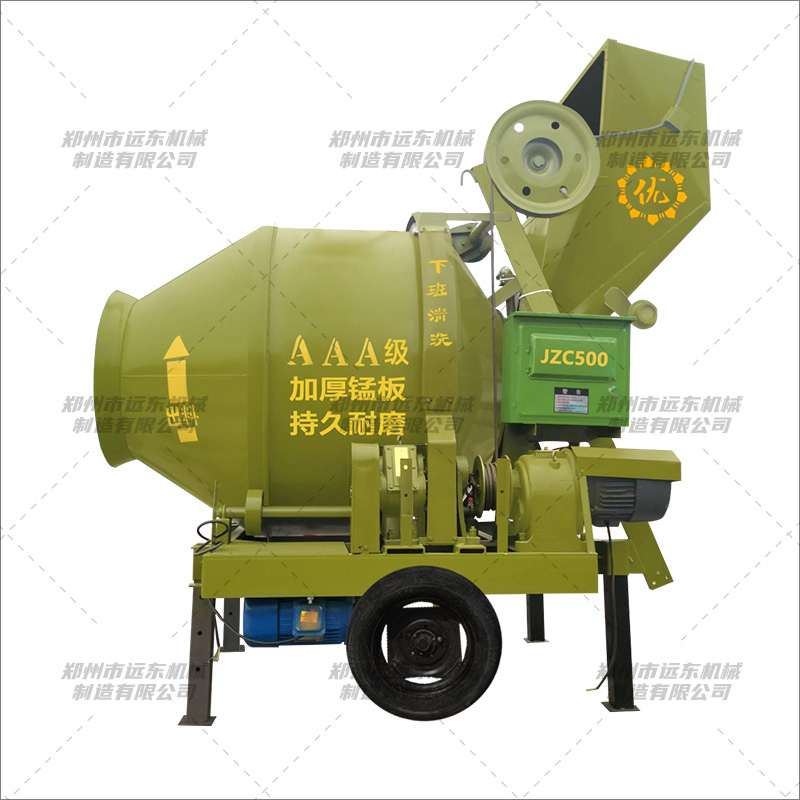 JZC500型全自動(dòng)翻斗攪拌機(jī)(圖1) JZC500型全自動(dòng)翻斗攪拌機(jī)(圖1)