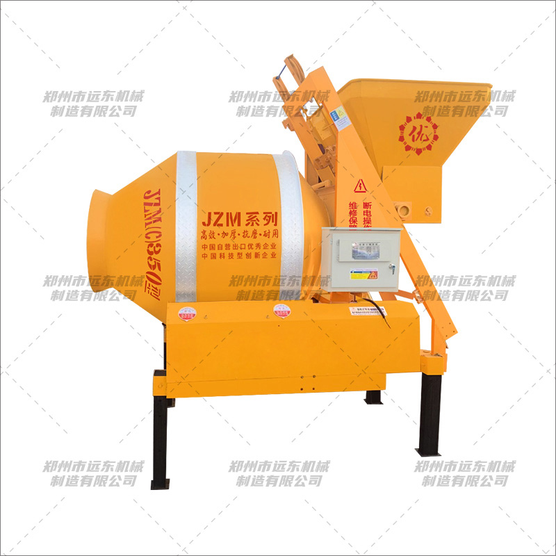 JZM350型全自動(dòng)爬斗攪拌機(jī)(圖1) JZM350型全自動(dòng)爬斗攪拌機(jī)(圖1)