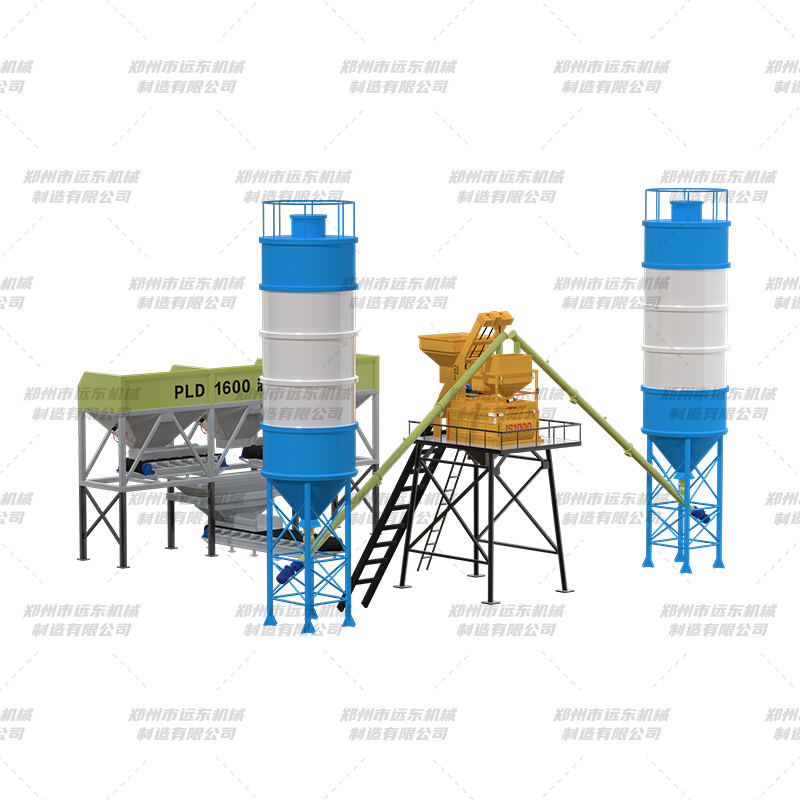 HZS50簡易站(1000+3倉)(圖1) HZS50簡易站(1000+3倉)(圖1)